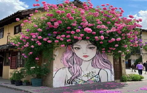 怒江怎么设计网红打卡墙绘