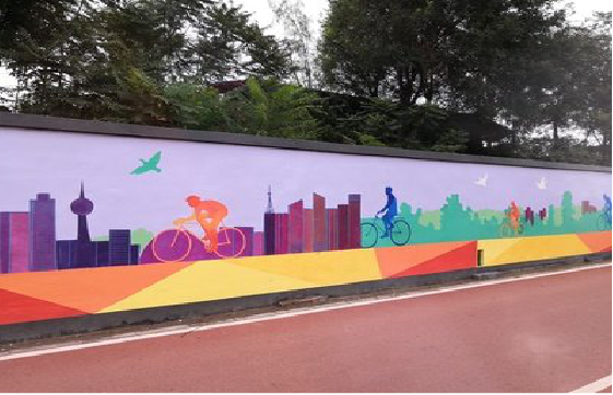 怒江墙体彩绘-围墙