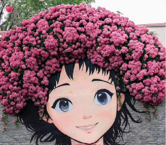 怒江墙体彩绘-网红墙打卡