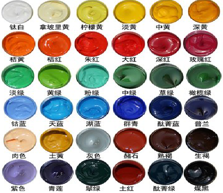 怒江墙绘颜色的选择有讲究。