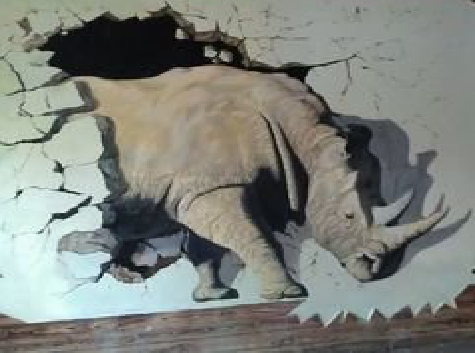 怒江在墙绘中，如何绘制3D效果？