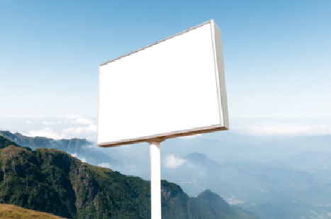 怒江户外广告变革的趋势。