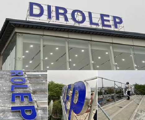 怒江楼顶发光字安装的注意事项。